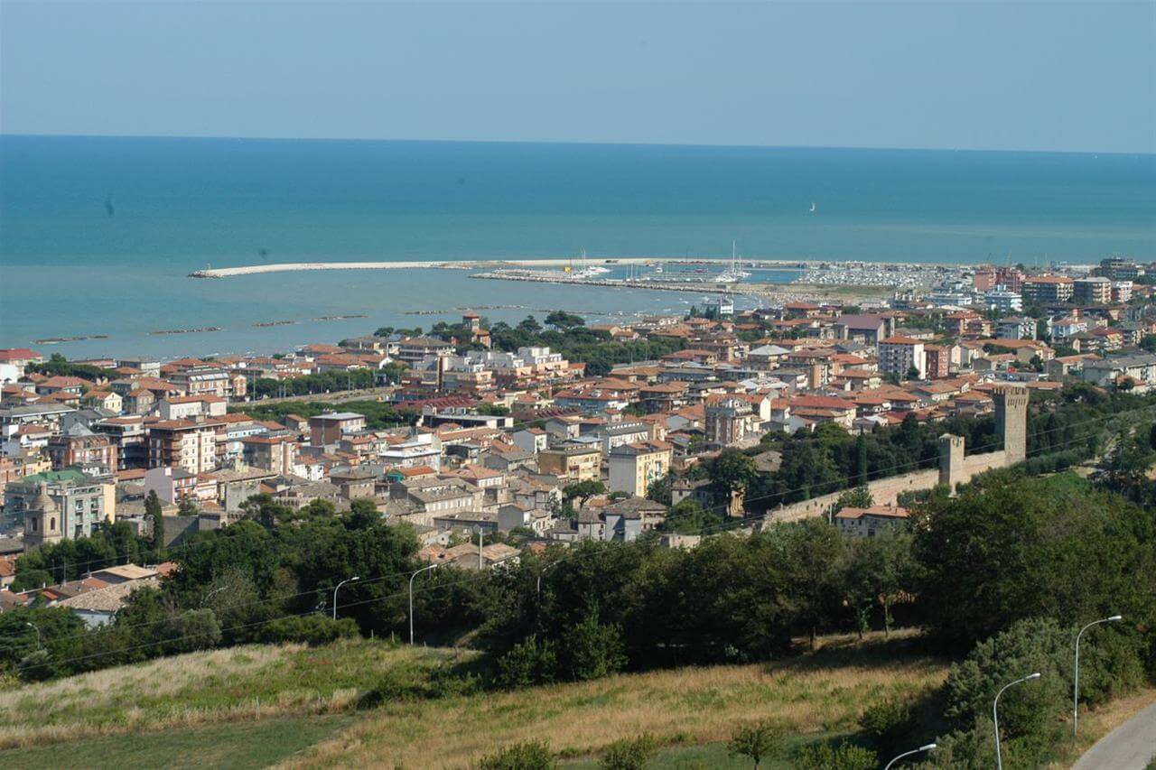 Porto San Giorgio dalle colline